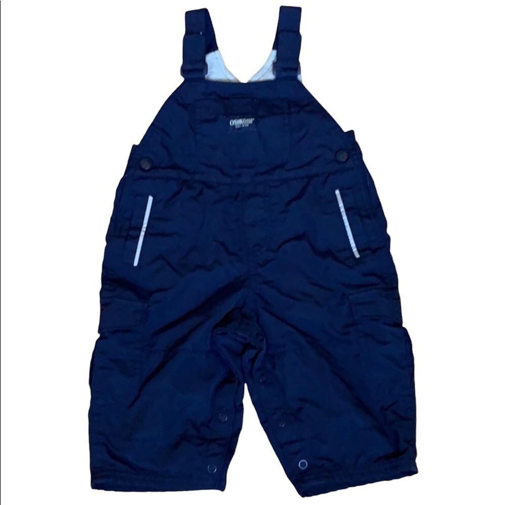OshKosh B’Gosh blue cold weather overalls 12 mo.